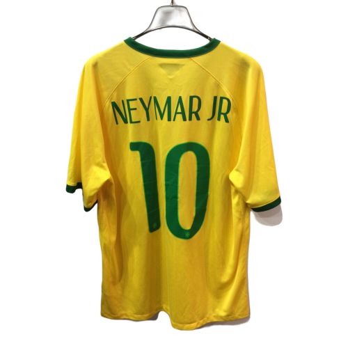 ブラジル代表 サッカーユニフォーム メンズ SIZE L イエロー 【10】ネイマール 2014～2015シーズン・ホーム 575280-703