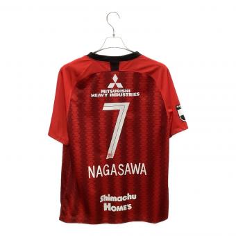 浦和レッズ 2019シーズン ホーム サッカーユニフォーム AQ4445-611 【7】長澤 和輝 メンズ SIZE XXL レッド