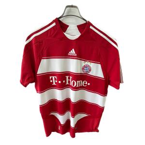 バイエルンミュンヘン サッカーユニフォーム メンズ SIZE 2XO ホワイト×レッド 2007-2009シーズン ホーム 688134