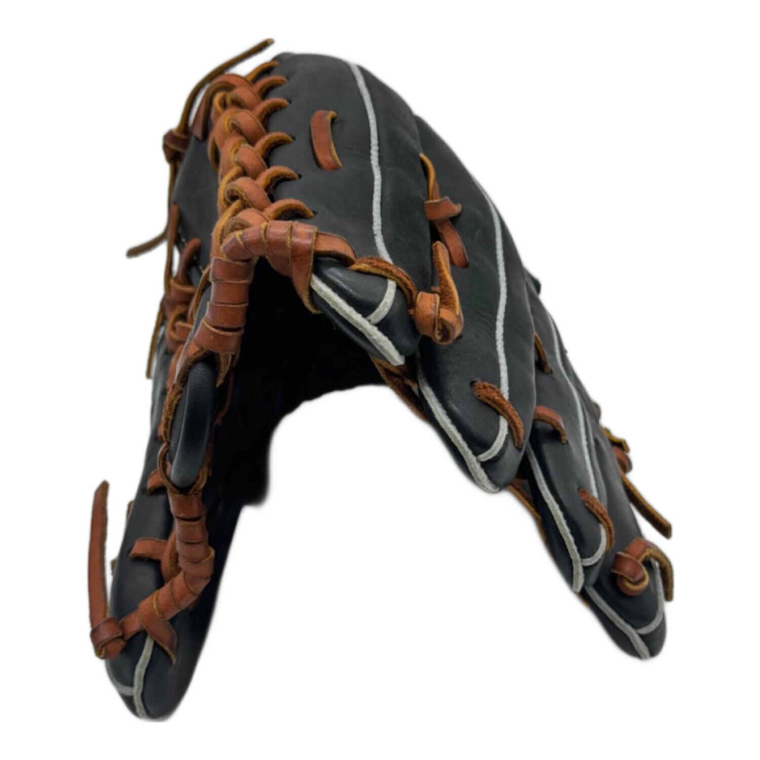 Mizuno ブラック グローブ MIZUNO (ミズノ) 軟式グローブ 約31.5cm ブラック セレクト9 外野用