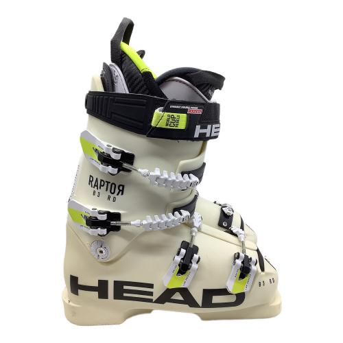 HEAD (ヘッド) RAPTOR B3 RD スキーブーツ 607004 メンズ 26.0～26.5cm ホワイト