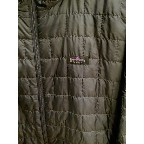 Patagonia (パタゴニア) トレッキングウェア(ジャケット) メンズ SIZE L ネイビー メンズ・ナノ・パフ・フィッツロイ・トラウト・フーディ 84455