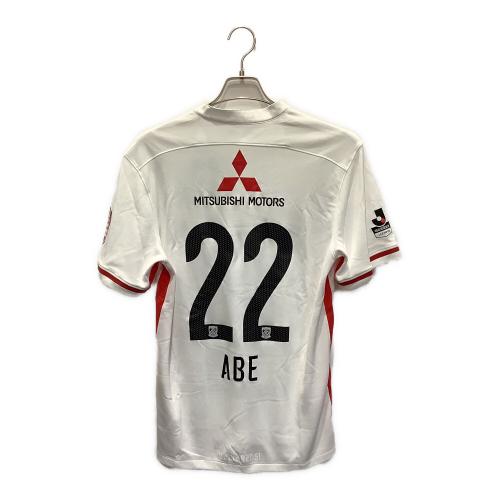 浦和レッズ (ウラワレッズ) 2016シーズン アウェイ サッカーユニフォーム 【22】阿部 勇樹 メンズ SIZE XL ホワイト