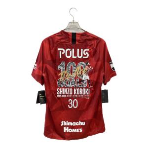 浦和レッズ (ウラワレッズ) サッカーユニフォーム メンズ SIZE XL レッド 興梠慎三100ゴール記念ユニフォーム