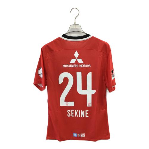 浦和レッズ (ウラワレッズ) サッカーユニフォーム メンズ SIZE XL レッド 【24】関根貴大 2016シーズン ホーム