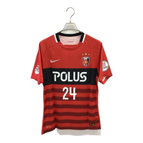 浦和レッズ (ウラワレッズ) サッカーユニフォーム メンズ SIZE XL レッド 【24】関根貴大 2016シーズン ホーム