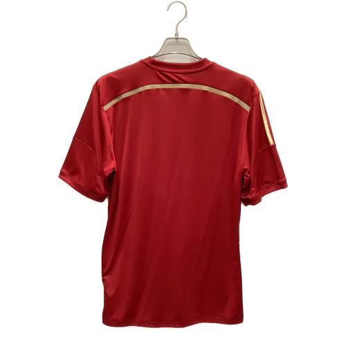 スペイン代表 (スペインダイヒョウ) 2014‐2015シーズン ホーム サッカーユニフォーム G85279 メンズ SIZE 2XO レッド