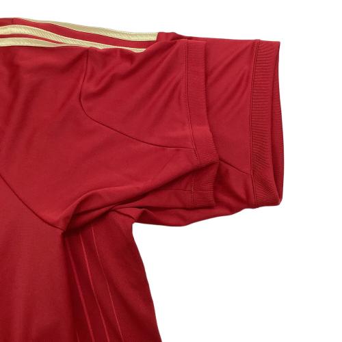 スペイン代表 (スペインダイヒョウ) 2014‐2015シーズン ホーム サッカーユニフォーム G85279 メンズ SIZE 2XO レッド