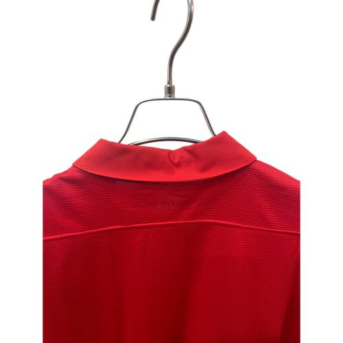 イングランド代表 (イングランドダイヒョウ) サッカーユニフォーム メンズ SIZE L レッド FA(イングランドサッカー協会)創設150周年記念 2013シーズン アウェイ 585520-657