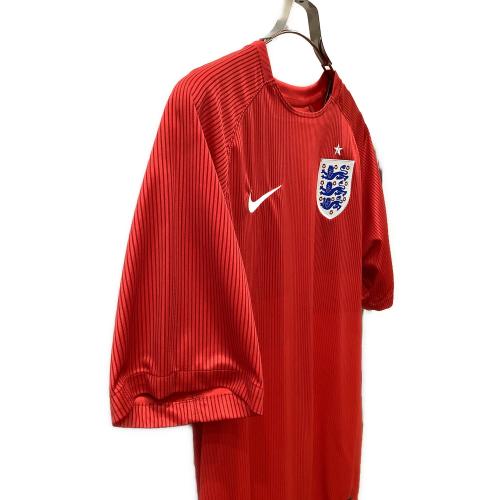 イングランド代表 (イングランドダイヒョウ) サッカーユニフォーム メンズ SIZE L レッド 2014シーズン アウェイ 588102-600