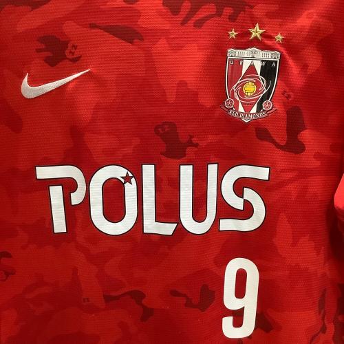 浦和レッズ (ウラワレッズ) 2014シーズン ホーム サッカーユニフォーム 585513-606 【9】原口 元気 メンズ SIZE XL レッド