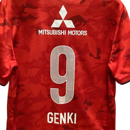 浦和レッズ (ウラワレッズ) 2014シーズン ホーム サッカーユニフォーム 585513-606 【9】原口 元気 メンズ SIZE XL レッド