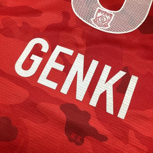 浦和レッズ (ウラワレッズ) 2014シーズン ホーム サッカーユニフォーム 585513-606 【9】原口 元気 メンズ SIZE XL レッド