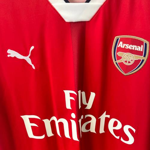 アーセナル サッカーユニフォーム メンズ SIZE L レッド 2016-2017シーズン ホーム 749712-01