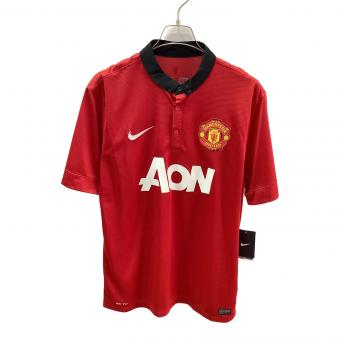 マンチェスターユナイテッド サッカーユニフォーム メンズ SIZE L レッド 2013-2014シーズン ホーム 532837