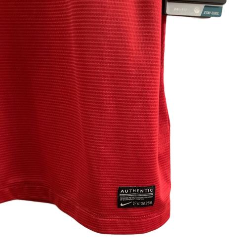 マンチェスターユナイテッド サッカーユニフォーム メンズ SIZE L レッド 2013-2014シーズン ホーム 532837