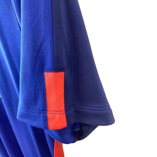 マンチェスターユナイテッド サッカーユニフォーム メンズ SIZE L ブルー 2014-2015シーズン サード 631205