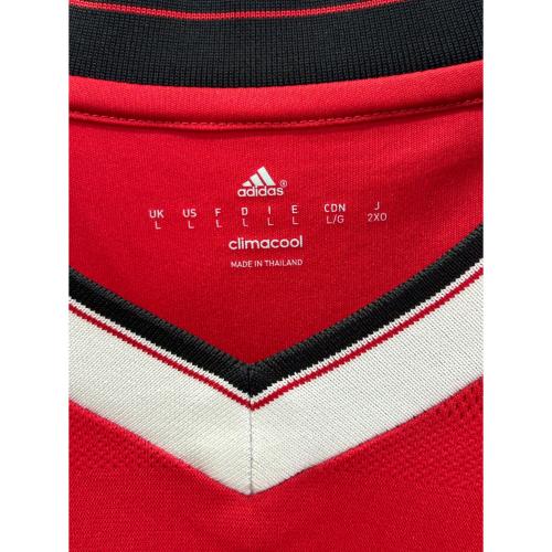 マンチェスターユナイテッド サッカーユニフォーム メンズ SIZE 2XO レッド 2015-2016シーズン ホーム AC1414