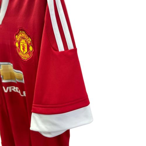 マンチェスターユナイテッド サッカーユニフォーム メンズ SIZE 2XO レッド 2015-2016シーズン ホーム AC1414