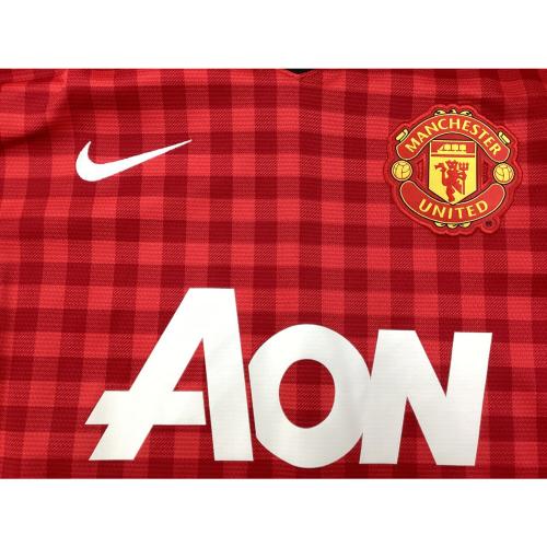マンチェスターユナイテッド サッカーユニフォーム メンズ SIZE L レッド 2012-2013シーズン ホーム 479278-623