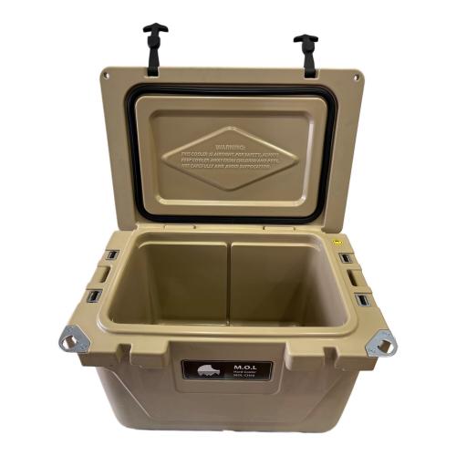 M.O.L (モル) クーラーボックス 約10.8ガロン (38 L) サンドベージュ MOL-CH50 ハードクーラー