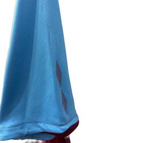 ウェストハム・ユナイテッドFC サッカーユニフォーム メンズ SIZE XL バーガンディxブルー 2008-2009シーズン ホーム 33968126