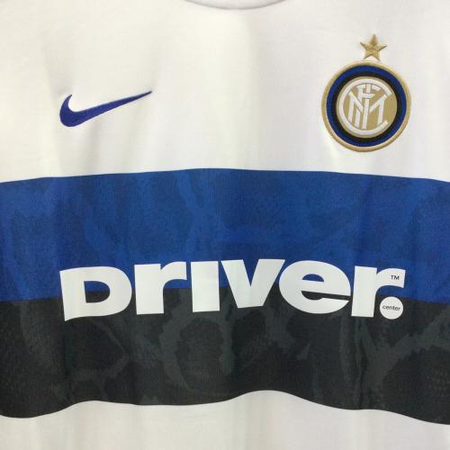 インテル (インテル・ミラノ) サッカーユニフォーム メンズ SIZE L ホワイト 2015-2016シーズン アウェイ 658827-106