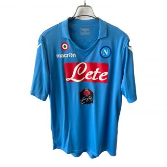 ナポリ サッカーユニフォーム メンズ SIZE XL スカイブルー 2014-2015シーズン ホーム 45891015