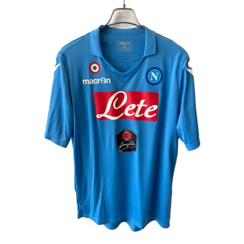 ナポリ サッカーユニフォーム メンズ SIZE XL スカイブルー 2014-2015シーズン ホーム 45891015