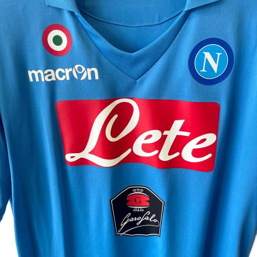 ナポリ サッカーユニフォーム メンズ SIZE XL スカイブルー 2014-2015シーズン ホーム 45891015