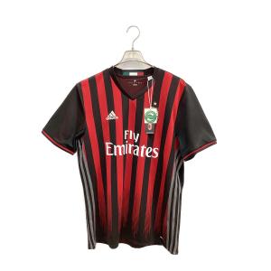 ACミラン (エーシーミラン) サッカーユニフォーム メンズ SIZE 2XO ブラック×レッド 2016-2017シーズン ホーム AP7964
