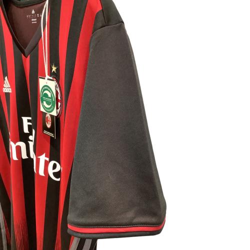 ACミラン (エーシーミラン) サッカーユニフォーム メンズ SIZE 2XO ブラック×レッド 2016-2017シーズン ホーム AP7964