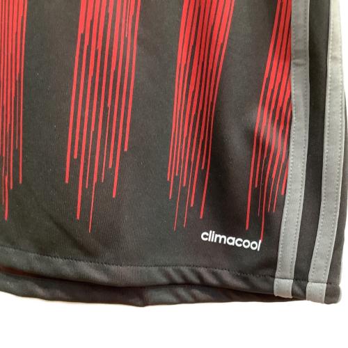 ACミラン (エーシーミラン) サッカーユニフォーム メンズ SIZE 2XO ブラック×レッド 2016-2017シーズン ホーム AP7964