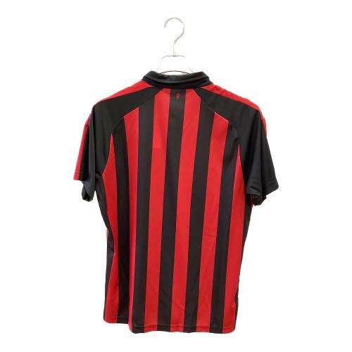 ACミラン (エーシーミラン) サッカーユニフォーム メンズ SIZE L ブラック×レッド 2018-2019シーズン ホーム 754419-06