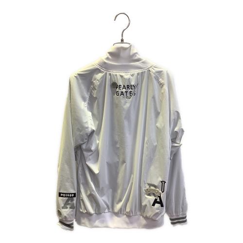 PEARLY GATES (パーリーゲイツ) ゴルフウェア(トップス) 055-4121102 ナイロンストレッチハニカム ツインスニード アウター×インナーセット レディース SIZE M ホワイト