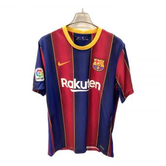 FCバルセロナ サッカーユニフォーム メンズ SIZE L レッド×ネイビー 2020-2021シーズン ホーム CD4232-456S