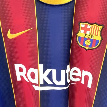 FCバルセロナ サッカーユニフォーム メンズ SIZE L レッド×ネイビー