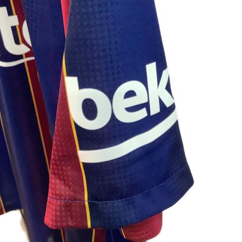 FCバルセロナ サッカーユニフォーム メンズ SIZE L レッド×ネイビー 2020-2021シーズン ホーム CD4232-456S