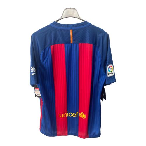 FCバルセロナ サッカーユニフォーム メンズ SIZE L レッド×ブルー 2016-2017シーズン ホーム 776850-415