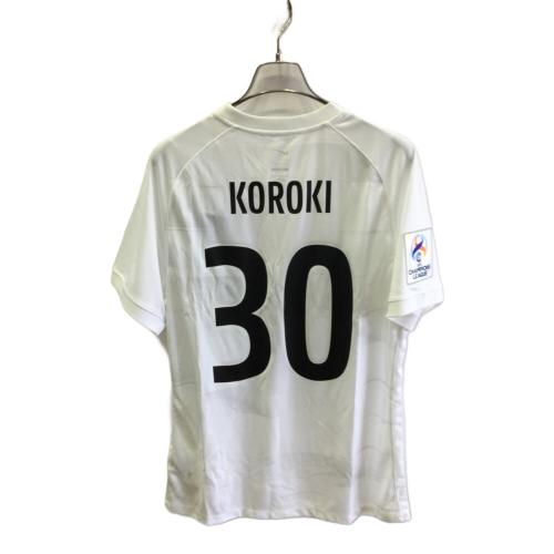 浦和レッズ (ウラワレッズ) サッカーユニフォーム メンズ SIZE XL ホワイト 【30】興梠 慎三 2023-2024シーズン ACL アウェイ