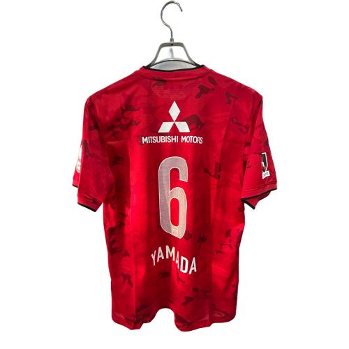 浦和レッズ (ウラワレッズ) サッカーユニフォーム メンズ SIZE XL レッド 【6】山田 暢久 2014シーズン ホーム 585513