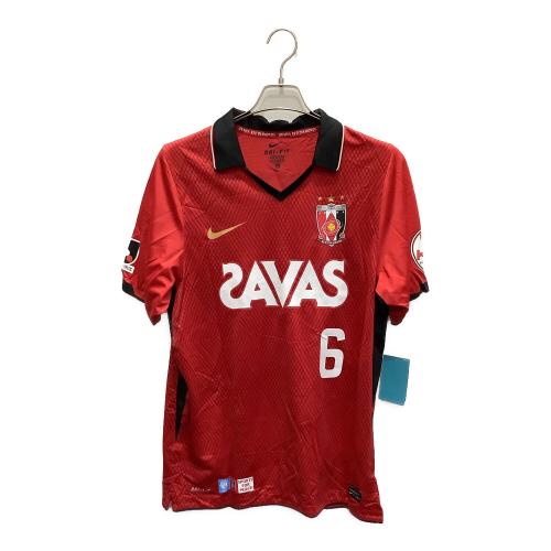 浦和レッズ (ウラワレッズ) 2011シーズン ホーム オーセンティック サッカーユニフォーム 410930-616 【6】山田 暢久 メンズ SIZE XL レッド