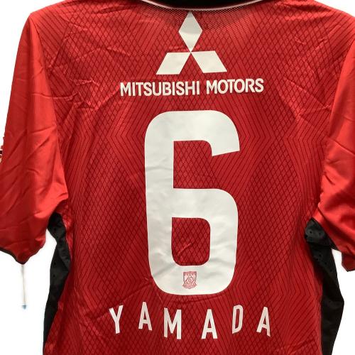 浦和レッズ (ウラワレッズ) 2011シーズン ホーム オーセンティック サッカーユニフォーム 410930-616 【6】山田 暢久 メンズ SIZE XL レッド