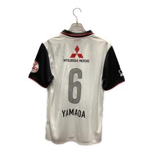 浦和レッズ (ウラワレッズ) 2014シーズン アウェイ サッカーユニフォーム 585514 【6】山田 暢久 メンズ SIZE XL ホワイト