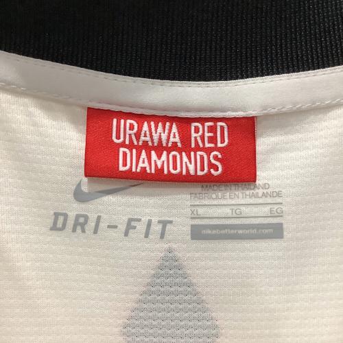 浦和レッズ (ウラワレッズ) 2014シーズン アウェイ サッカーユニフォーム 585514 【6】山田 暢久 メンズ SIZE XL ホワイト