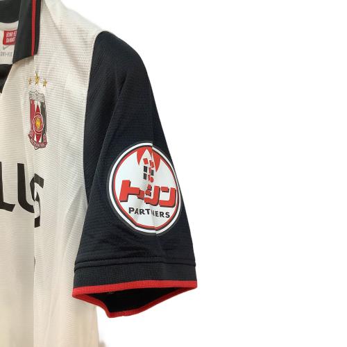 浦和レッズ (ウラワレッズ) 2014シーズン アウェイ サッカーユニフォーム 585514 【6】山田 暢久 メンズ SIZE XL ホワイト