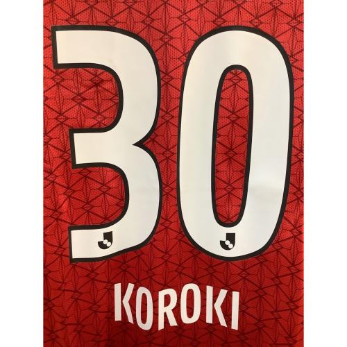 浦和レッズ (ウラワレッズ) 2021シーズン ホーム サッカーユニフォーム CV9233-611 【30】興梠 慎三 メンズ SIZE XL レッド