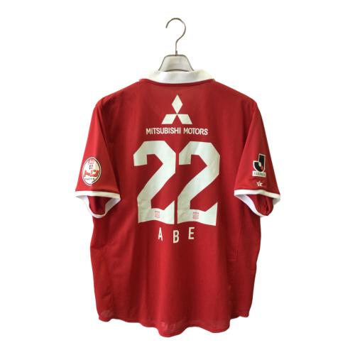 浦和レッズ (ウラワレッズ) サッカーユニフォーム メンズ SIZE XL レッド 【22】阿部 勇樹 2010シーズン ホーム