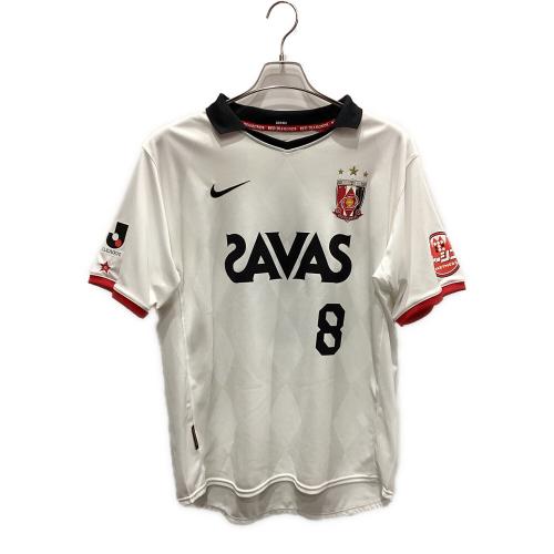 浦和レッズ (ウラワレッズ) 2010-2011シーズン アウェイ サッカーユニフォーム 【8】柏木 陽介 メンズ SIZE XL ホワイト