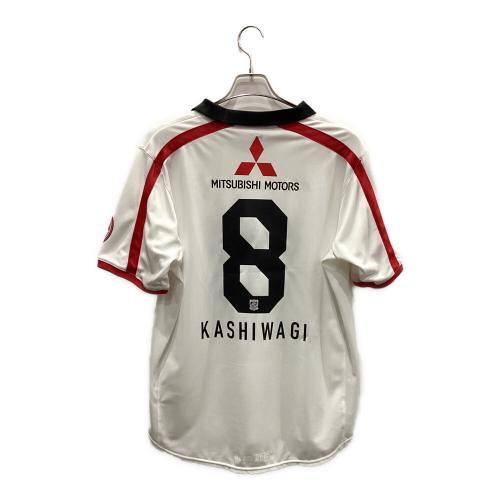 浦和レッズ (ウラワレッズ) 2010-2011シーズン アウェイ サッカーユニフォーム 【8】柏木 陽介 メンズ SIZE XL ホワイト